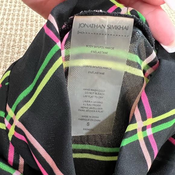 Jonathan Simkhai mesh long sleeve - Picture 2 of 2